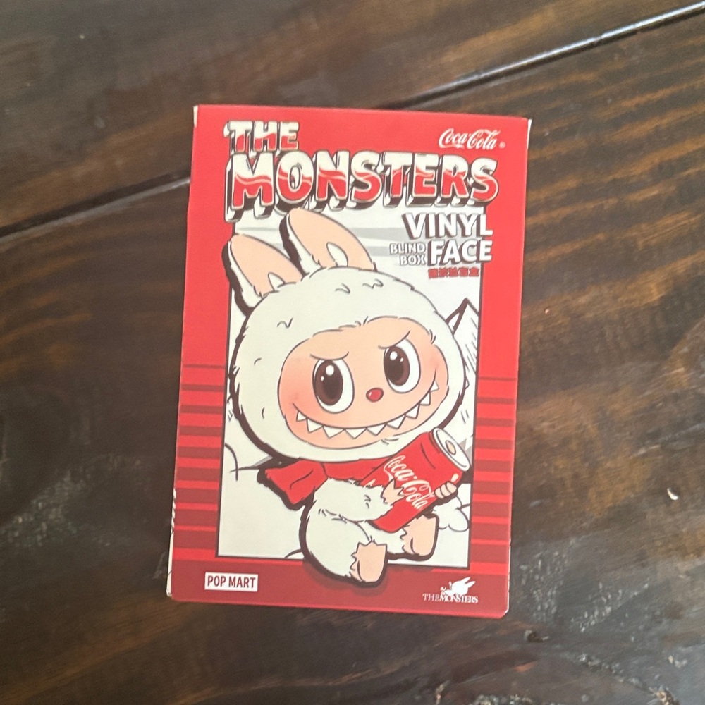 Pop Mart The Monsters Vinyl Figure - Red and White